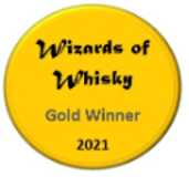 Wizards of Whisky Awards Gold Winner 2021
