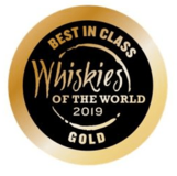 Whiskies of the World 2019 - Best in class gold