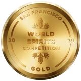 World Spirits Competition 2020 San Francisco - Gold